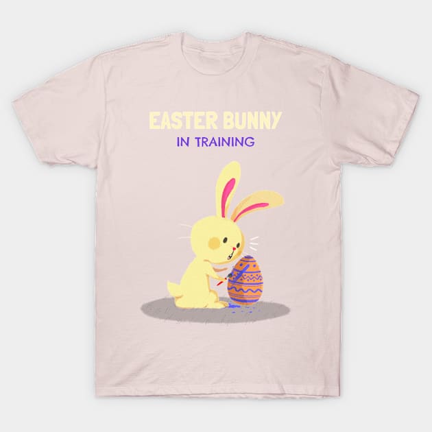 Easter Bunny In Training T-Shirt by ROXYCITY